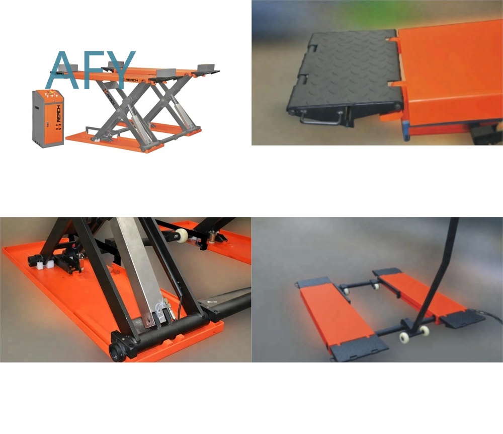 Auto Repair Shop Equipment - 3000kg Mid Rise Hydraulic Scissor Car