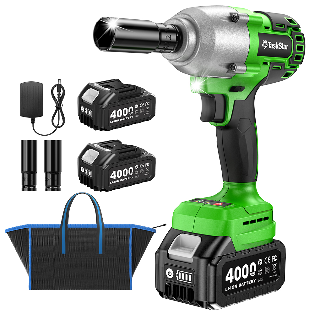 Torque Wrench Digital - TaskStar Impact Wrench 1600N.m 1/2 Impact