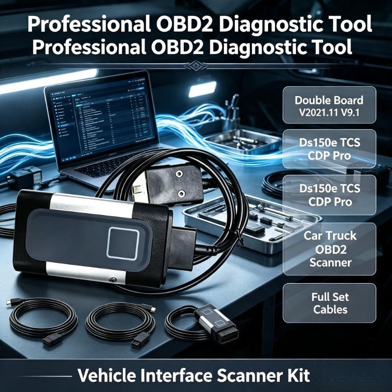 Auto Repair Shop Equipment - Professional Obd Code Scan Equipment Built
