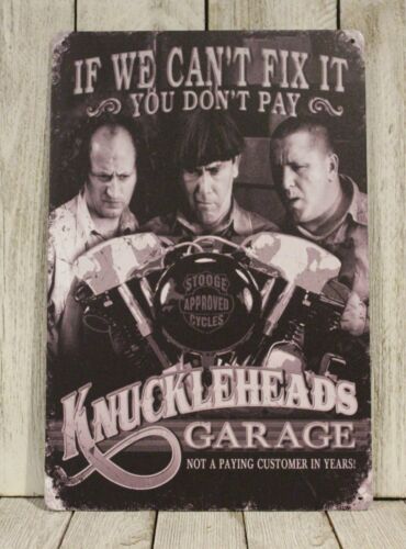 Knuckleheads Garage Tin Metal  - Auto Repair Shop In review and price