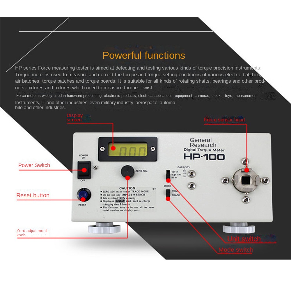 HP-10/ HP-20/ HP-50/ HP-100 Di - Torque Wrench Digital review and price