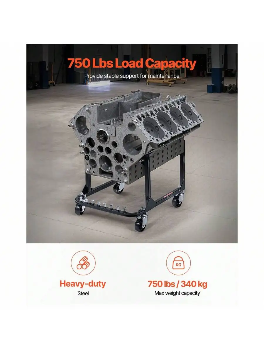 Engine Stand, 750 LBS Load Cap - Engine Stand Heavy Duty review and price