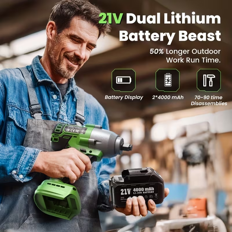 TaskStar Impact Wrench 1600N.m - Torque Wrench Digital review and price