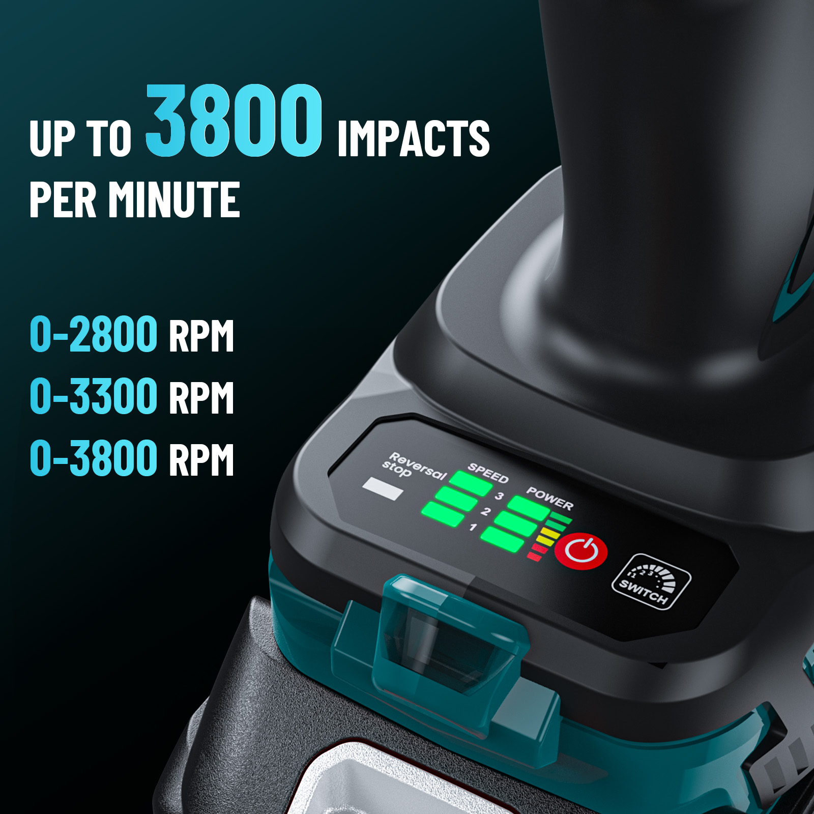 Seesii 1600Nm Cordless impact  - Torque Wrench Digital review and price